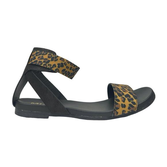 MIA Lydya Leopard Print Elastic Strap Sandals - Size 7.5 - Picture 4 of 9
